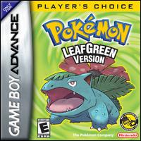Caratula de Pokémon: LeafGreen [Player's Choice] para Game Boy Advance