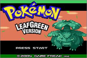 Pantallazo de Pokémon: LeafGreen [Player's Choice] para Game Boy Advance