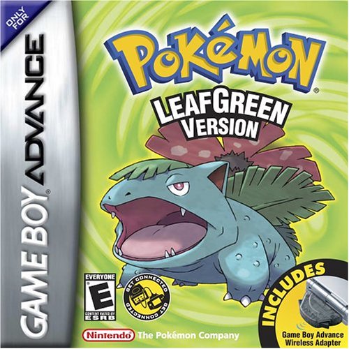 Caratula de Pokémon: LeafGreen para Game Boy Advance