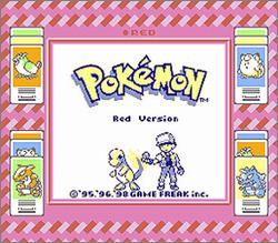 Pantallazo de Pokémon: Red Version para Game Boy