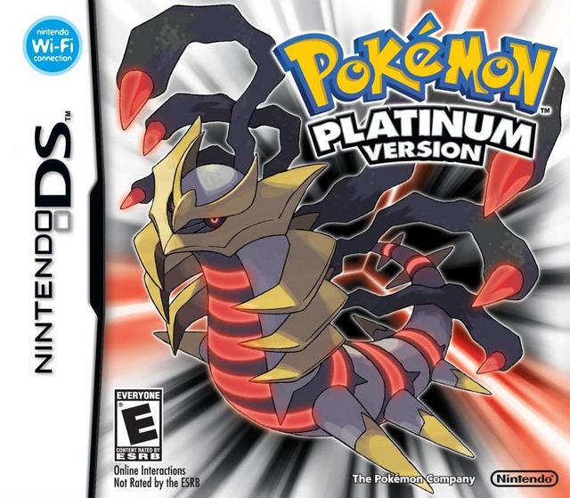 Caratula de Pokémon Edición Platino para Nintendo DS