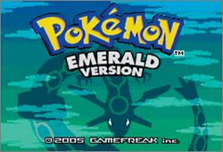 Pantallazo de Pokémon Emerald para Game Boy Advance