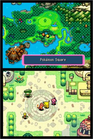 Pantallazo de Pokémon Mundo Misterioso: Equipo de Rescate Azul para Nintendo DS