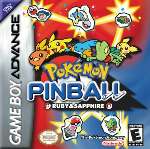 Caratula de Pokémon Pinball: Ruby and Sapphire para Game Boy Advance