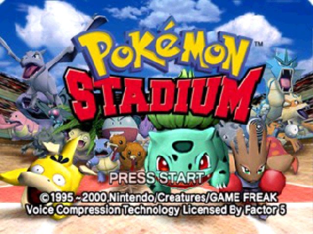 Pantallazo de Pokémon Stadium para Nintendo 64