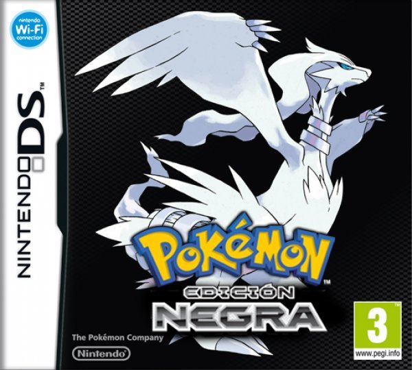 Caratula de Pokemon Edición Negra para Nintendo DS