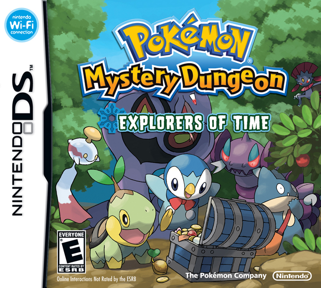 Caratula de Pokemon Mystery Dungeon: Explorers of Time para Nintendo DS