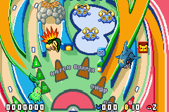 Pantallazo de Pokemon Pinball Ruby and Saphirre (Japonés) para Game Boy Advance