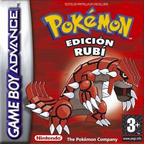 Caratula de Pokemon Rubi para Game Boy Advance