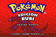 Pantallazo de Pokemon Rubi para Game Boy Advance