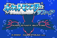 Pantallazo de Pokemon Sapphire (Japonés) para Game Boy Advance
