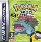 Caratula de Pokemon Verde Hoja para Game Boy Advance