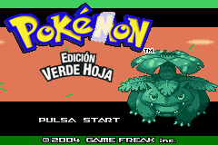 Pantallazo de Pokemon Verde Hoja para Game Boy Advance