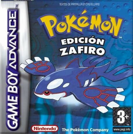 Caratula de Pokemon Zafiro para Game Boy Advance