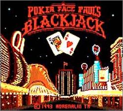 Pantallazo de Poker Face Paul's Blackjack para Gamegear