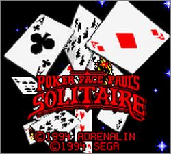 Pantallazo de Poker Face Paul's Solitaire para Gamegear