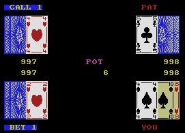 Pantallazo de Poker para MSX