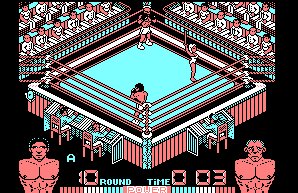 Pantallazo de Poli Diaz Boxeo para Amstrad CPC