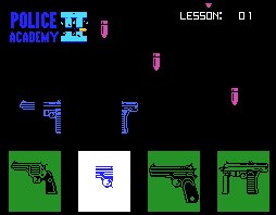 Pantallazo de Police Academy 2 para MSX