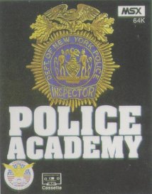 Caratula de Police Academy para MSX