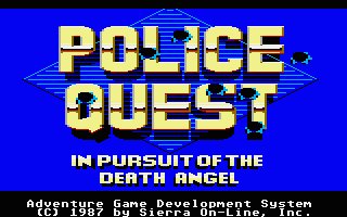Pantallazo de Police Quest: In Pursuit of the Death Angel para Atari ST