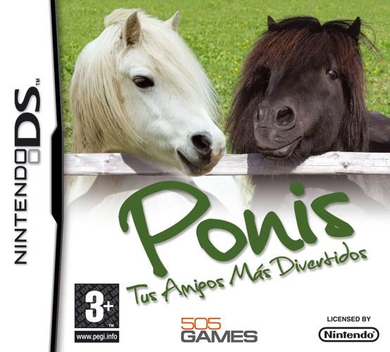 Caratula de Ponis: Tus Amigos mas Divertidos para Nintendo DS