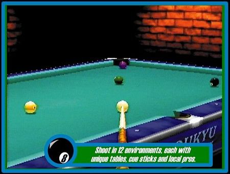 Pantallazo de Pool Hustler para PlayStation