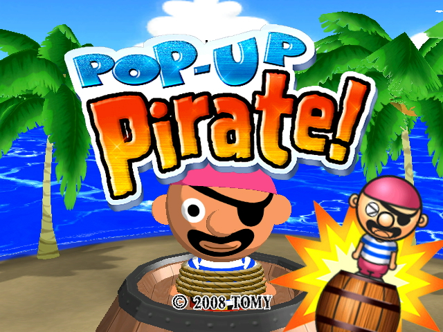 Caratula de Pop-Up Pirate! (Wii Ware) para Wii