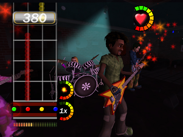 Pantallazo de PopStar Guitar para Wii