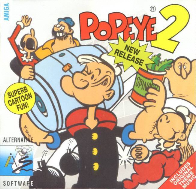 Caratula de Popeye 2 para Amiga