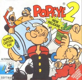 Caratula de Popeye 2 para Atari ST
