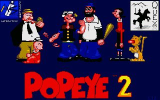 Pantallazo de Popeye 2 para Atari ST