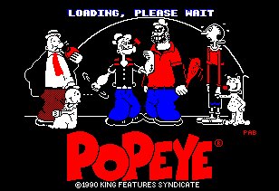 Pantallazo de Popeye 2 para Amstrad CPC