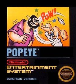 Caratula de Popeye para Nintendo (NES)