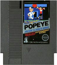 Caratula de Popeye para Nintendo (NES)
