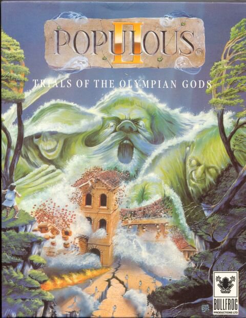 Caratula de Populous II: Trials of the Olympian Gods para PC