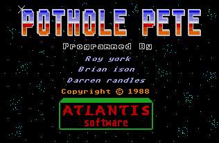 Pantallazo de Pothole Pete para Atari ST