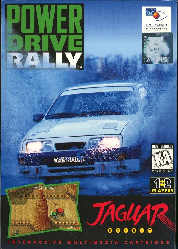 Caratula de Power Drive Rally para Atari Jaguar