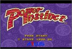 Pantallazo de Power Instinct para Super Nintendo
