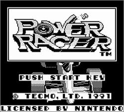 Pantallazo de Power Racer para Game Boy