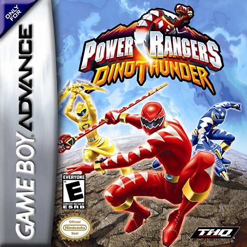 Caratula de Power Rangers: Dino Thunder para Game Boy Advance