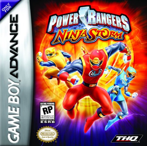 Caratula de Power Rangers: Ninja Storm para Game Boy Advance