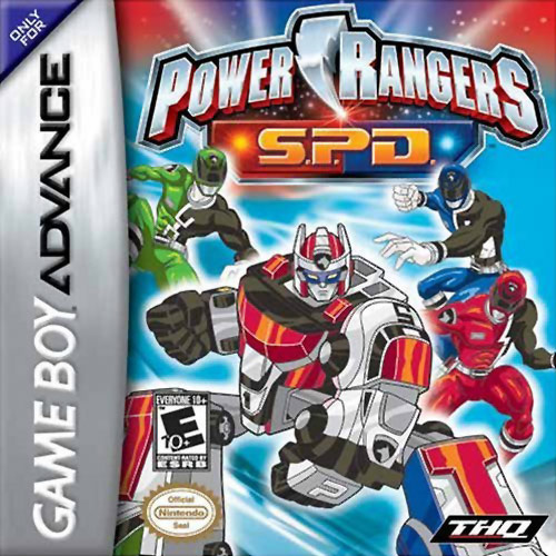 Caratula de Power Rangers: S.P.D. para Game Boy Advance