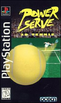Caratula de Power Serve 3D Tennis para PlayStation