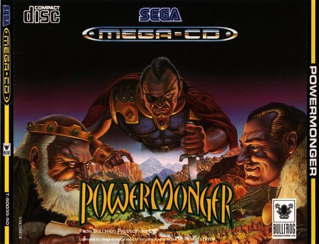 Caratula de PowerMonger para Sega CD