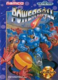 Caratula de Powerball para Sega Megadrive