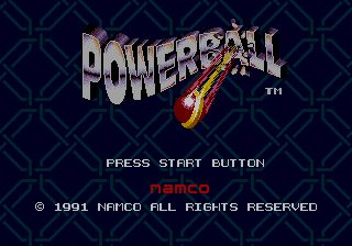 Pantallazo de Powerball para Sega Megadrive