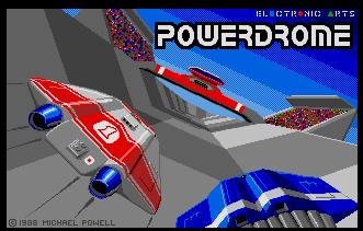Pantallazo de Powerdrome para Atari ST
