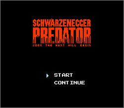 Pantallazo de Predator para Nintendo (NES)