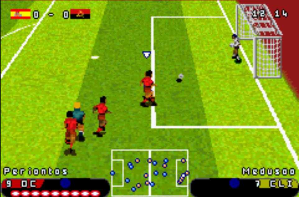 Pantallazo de Premier Action Soccer para Game Boy Advance